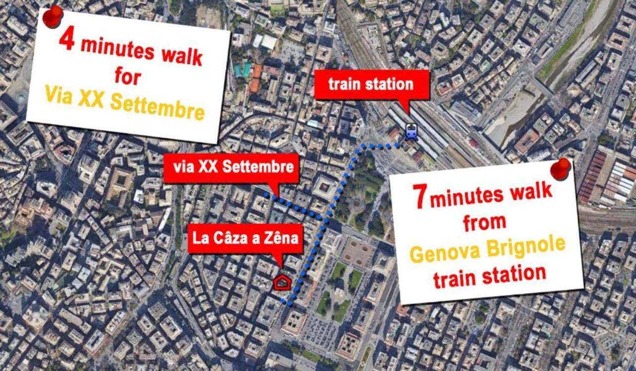 La Caza A Zena Apartment Genoa Luaran gambar